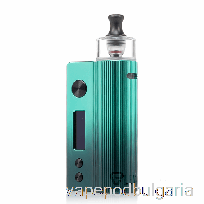 Vape 10000 Дръпки Vandy Vape Nox 60w Pod Kit Aurora Green Black